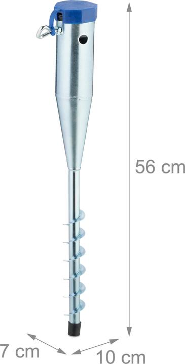 Actual product image Relaxdays Bodenhülse