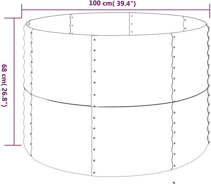 Immagine prodotto vidaXL Hochbeet