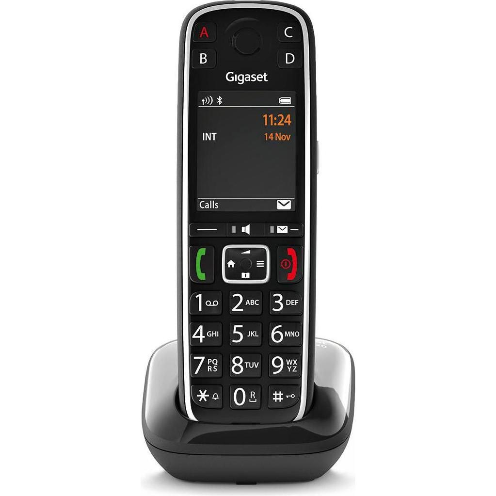 Gigaset E720, Telefon, Schwarz