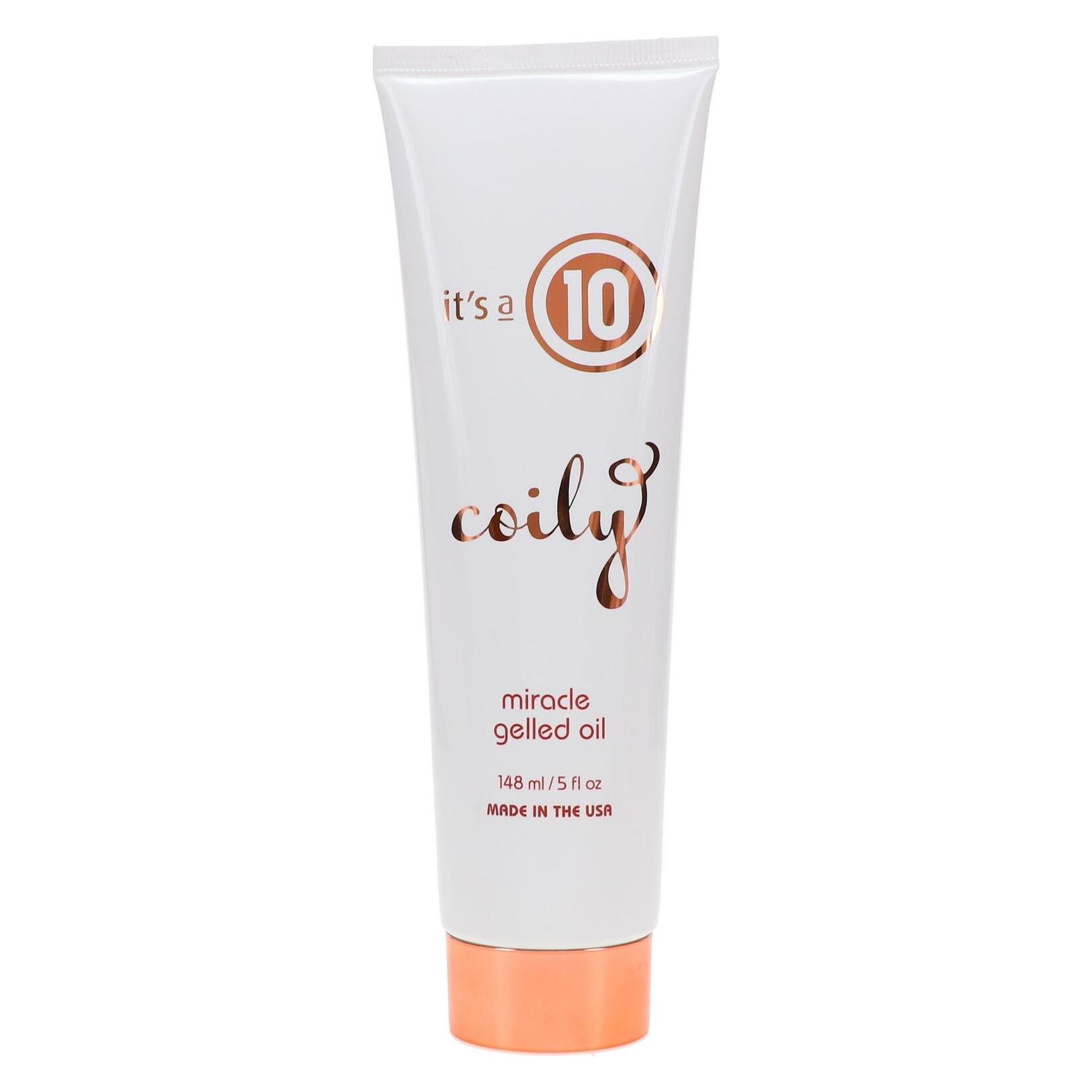It's A 10 Coily Miracle Gelled Oil für lockiges und welliges Haar (Haargel, 148 ml) (0171)