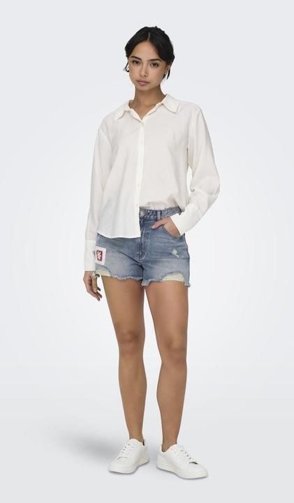 Produktbild Only ONLZUMA Hohe Taille Normal geschnitten Jeans-Shorts Jeans-Shorts (XS)