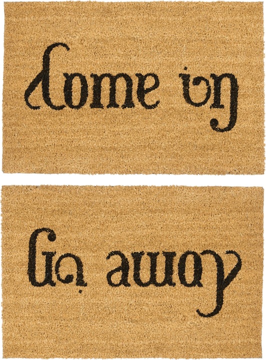 Immagine prodotto Relaxdays Zerbino di cocco (60 x 40 x 1,5 cm)