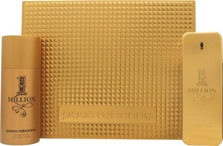 Immagine prodotto Paco Rabanne Cofanetto 1 Million Eau de Toilette 100ml + Deodorant Spray 150ml (Set profumo)