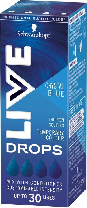 Image du produit Schwarzkopf Live Gouttes de couleur temporaires Rose pétale (Bleu)