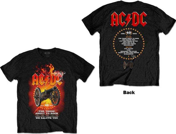 Actual product image AC/DC FTATR 40th Flaming ( (XL)