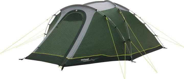 Actual product image Outwell - Cloud 4 - Green - 4-person (Dome tent, 6.30 kg, 4 persons)