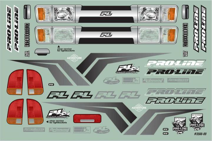Produktbild Proline Karosserie Cliffhanger HP unlackiert, 1:10