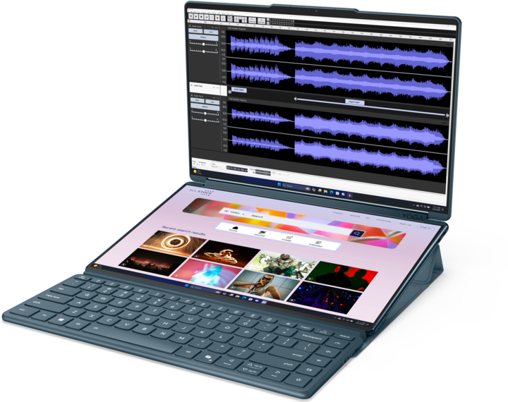 Actual product image Lenovo Yoga Book 9 (14", Intel Core Ultra 7 255H, 32 GB, 1000 GB, DE)