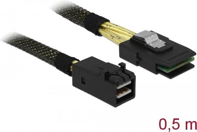 Produktbild Delock Kabel Mini SAS HD x 4 SFF 8643 Stecker > Mini SAS x 4 36 Pin SFF 8087 Stecker