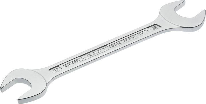Actual product image HAZET Double open-end wrench 450N-32X36 ∙ Outside hexagon profile ∙ 32 x 36 mm