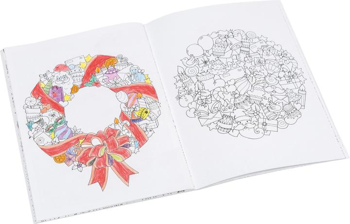Productafbeelding Idena Kleurboek Kerstmis 170x230mm, 64 pagina's