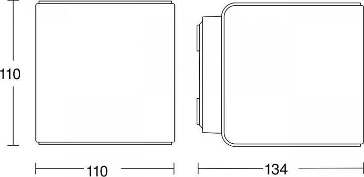 Actual product image Steinel LED outdoor light L 840 C (319 lm, IP44)