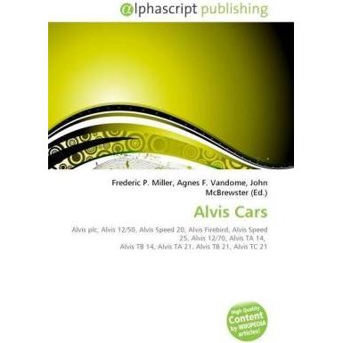 Alvis Cars, Ratgeber
