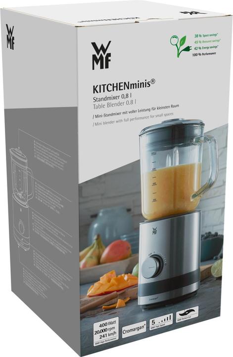 Immagine prodotto WMF CUCINA Miscelatore a colonna con caraffa di vetro (400 W)