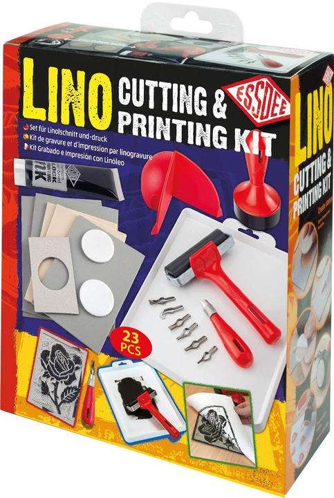 Actual product image Essdee Linoleum print set