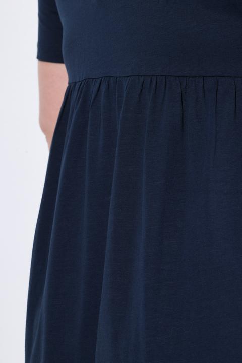 Produktbild Ulla Popken Maxikleid, Wickeloptik, V-Ausschnitt, Halbarm (46, 48)