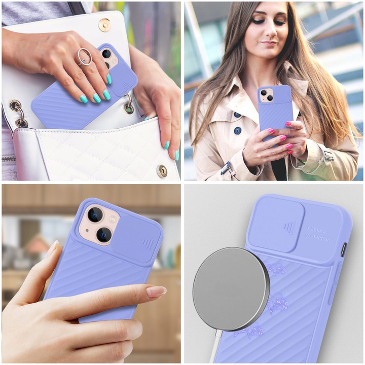 Actual product image Cadorabo TPU cover with camera protection (Apple iPhone 13)