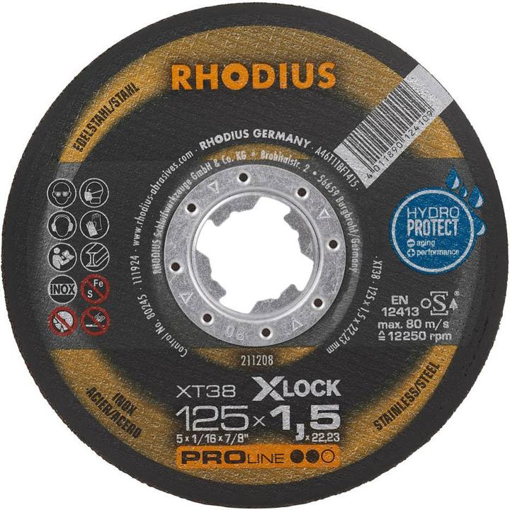 Immagine prodotto Rhodius Disco da taglio extra sottile XT38 X-LOCK