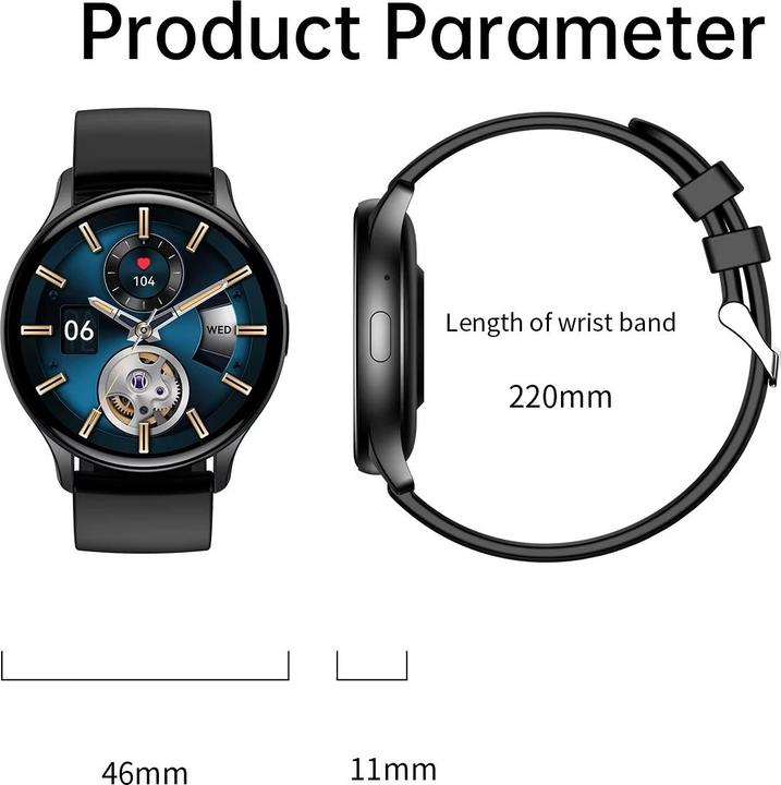 Produktbild Smartwatch RNCF11 Czarny (46 mm)