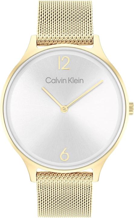 Actual product image Calvin Klein Timeless Mesh Damenuhr 25200003 + BOX (Analogue wristwatch, 38 mm)