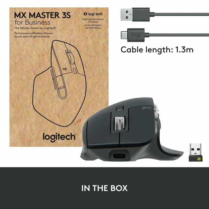 Image du produit Logitech MX Master 3S for Business (Sans fil)