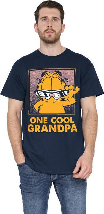 Immagine prodotto Garfield One Cool Grandpa Maglietta Festa del Papà Uomo (M)
