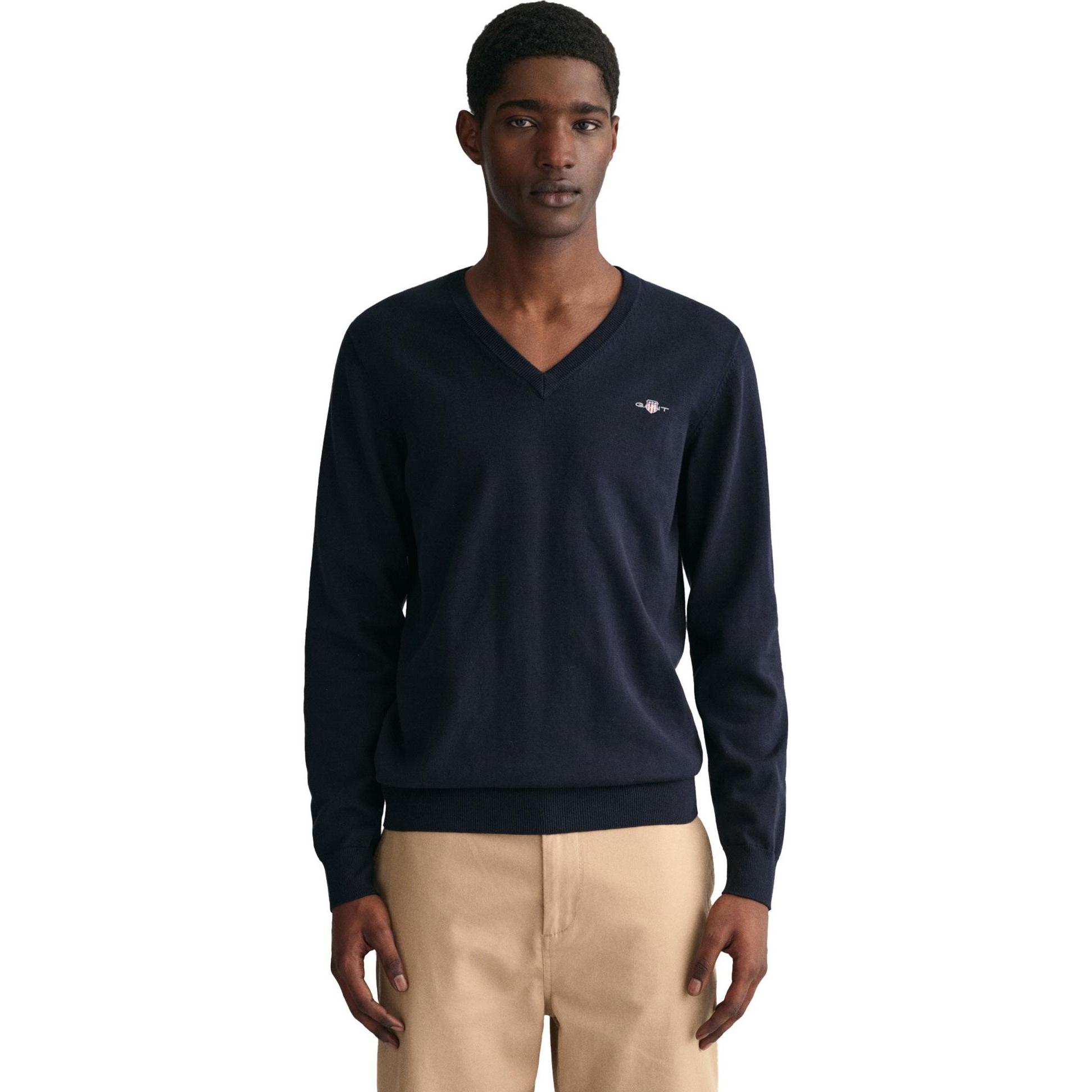 Thumbnail - GANT, Herren, Pullover, Pullover, Blau, (M)