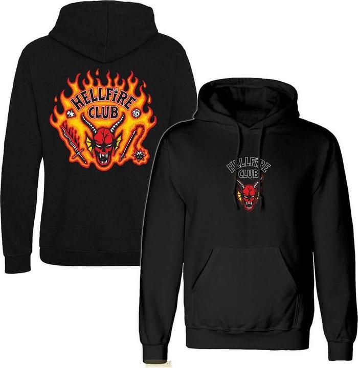 Produktbild Heroes Inc Stranger Things sweater à capuche Hellfire Club Flames (S) (S)