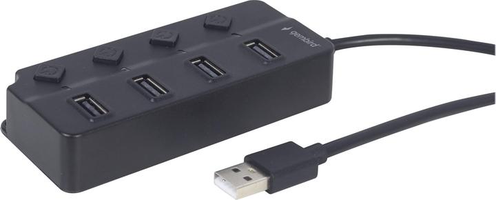 Gembird Hub USB 2.0 alimentato a 4 porte (USB-A, 4 porte)