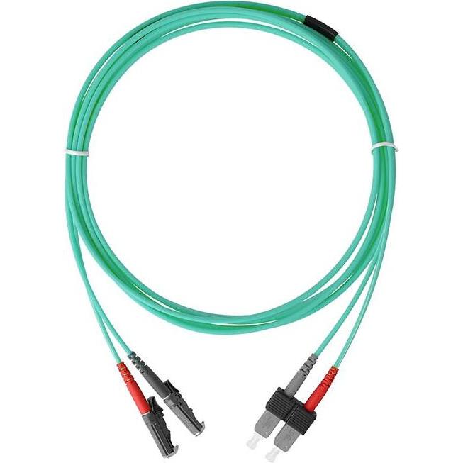 BlueOptics Duplex LWL Patchkabel SC-E2000 Multimode OM3 0.5 Meter (0.50 m), Netzwerkkabel