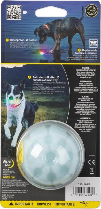 Immagine prodotto Nite Ize LED Glowstreak (Palla giocattolo per cani)