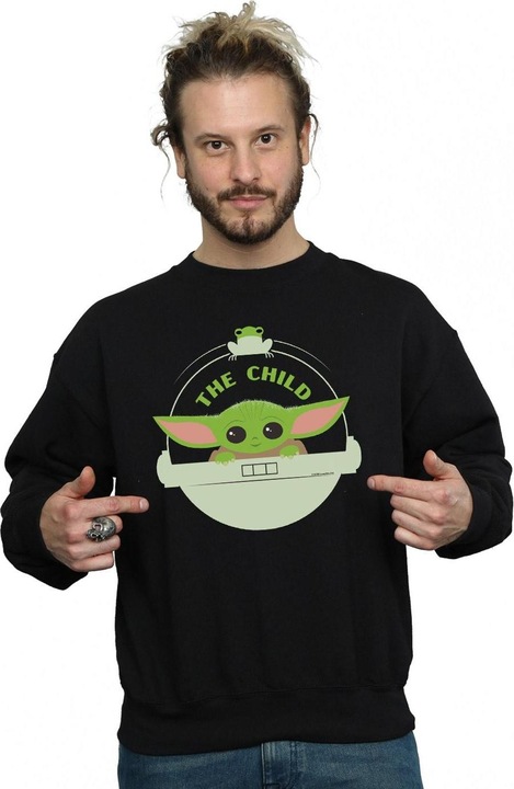 Produktbild Star Wars The Mandalorian The Child And Frog Sweatshirt (L)