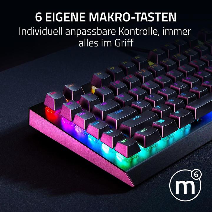 Actual product image Razer Blackwidow V4 X (DE, Cable)