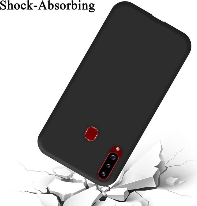 Actual product image Cadorabo TPU Liquid Silicone Case Cover (Samsung Galaxy A20s)