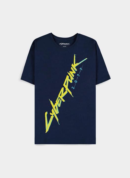 Immagine prodotto Difuzed CyberPunk - Maglietta a maniche corte con logo da uomo - M (M)