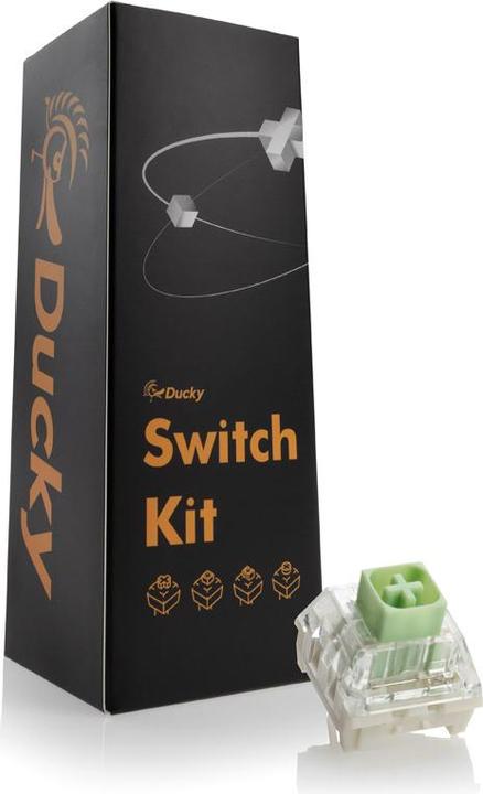 Produktbild Ducky Kalih Box Jade Switches, mechanisch, 3-Pin, clicky, MX-Stem, 50g - 110 Stück
