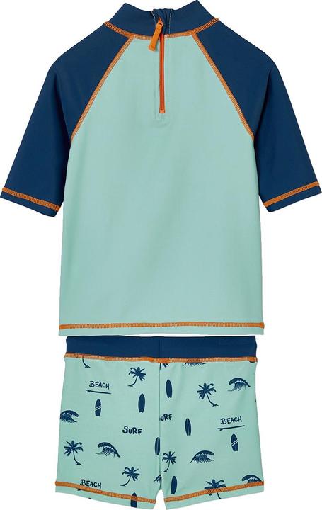 Image du produit Vertbaudet Jungen Strand-Set mit UV-Schutz: T-Shirt & Shorts (98, 104)
