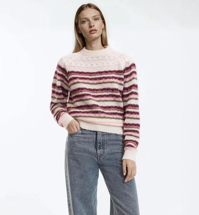 Immagine prodotto La Redoute Collections Gestreifter Rundhalspullover (XL)