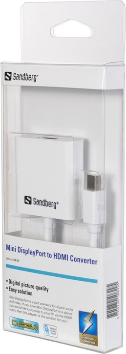 Produktbild Sandberg Mini DP zu (HDMI, 10 cm)