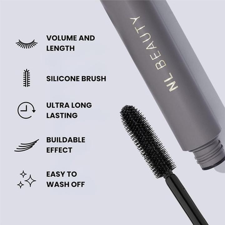 Produktbild NL Beauty Lash Cult Buildable Mascara for Remarkable Volume and Length - Black (Schwarz)