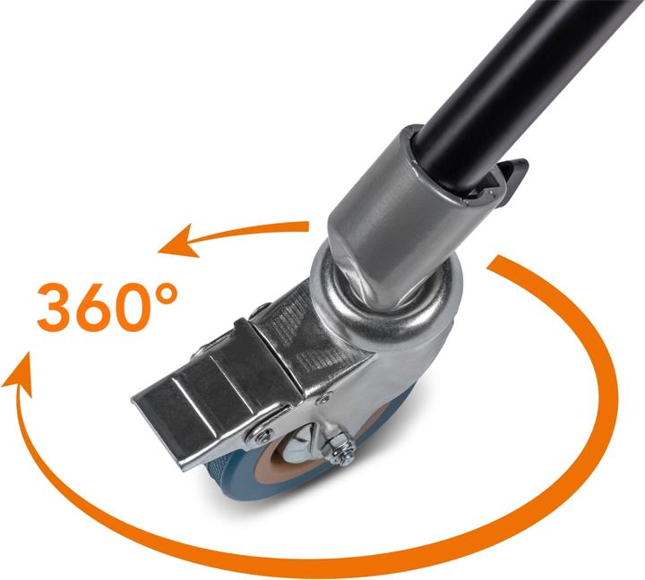 Produktbild Walimex pro pro 23094 Stativrollen Pro 7525 3er-Set 75mm (Stativfuss)