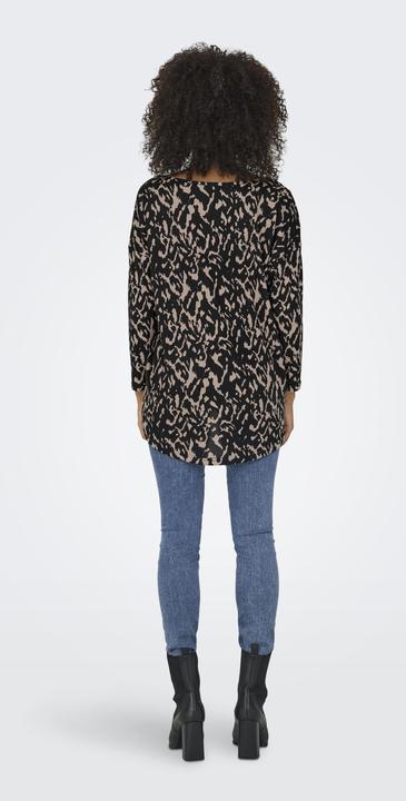 Actual product image Only Printed top with 3/4 sleeves (M)