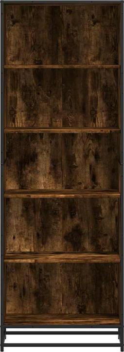 Actual product image vidaXL Bookcase Shelf Standing shelf Office shelf Storage shelf Smoked oak