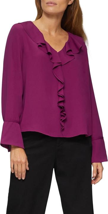 Immagine prodotto s.Oliver Bluse Volantbluse mit V-Ausschnitt (34)