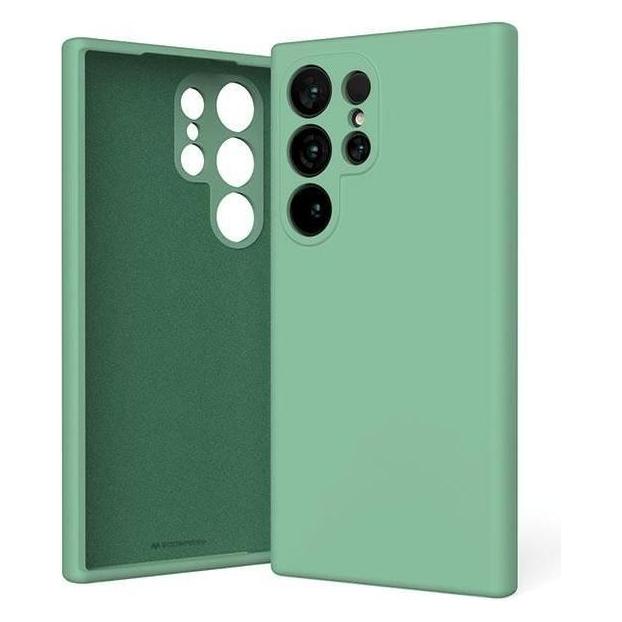 Mercury Verde Silicone S928 Zielony / (Samsung Galaxy S24 Ultra), Cover Smartphone,