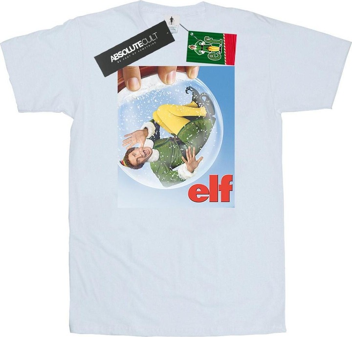 Produktbild Elf Snow Globe Poster TShirt (XL)