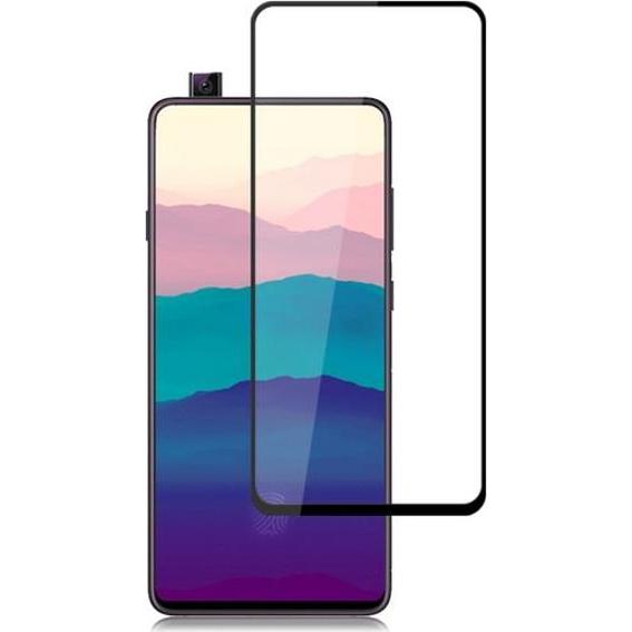 Mocolo 2.5D Full Cover Schutzglas Displayschutz (1 Stück, Samsung Galaxy A80), Smartphone Schutzfolie, Transparent, Schw...