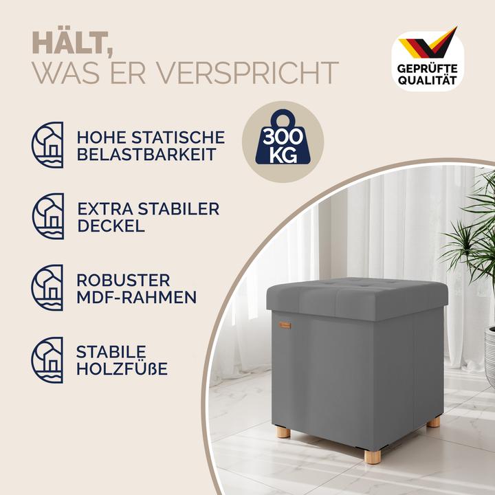 Image du produit Casaria Pouf