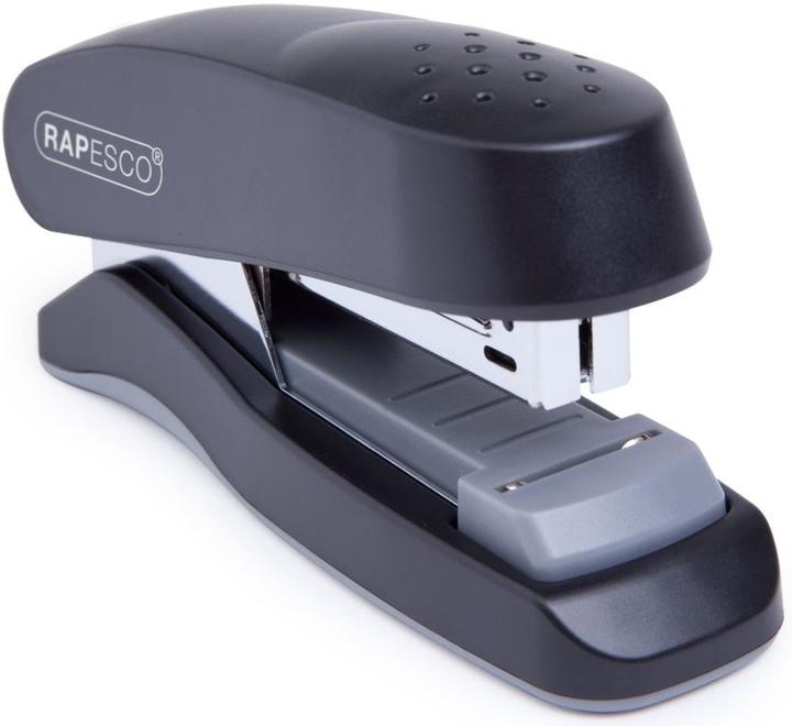 Actual product image Rapesco Flat Clinch - 25 sheets - Black - 6 mm - 24 staples (25 Sheets)