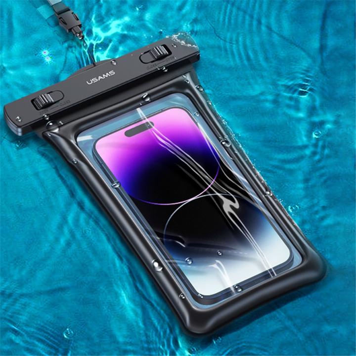 Produktbild Usams Wasserdichte Smartphone Schutzhülle (Universal)